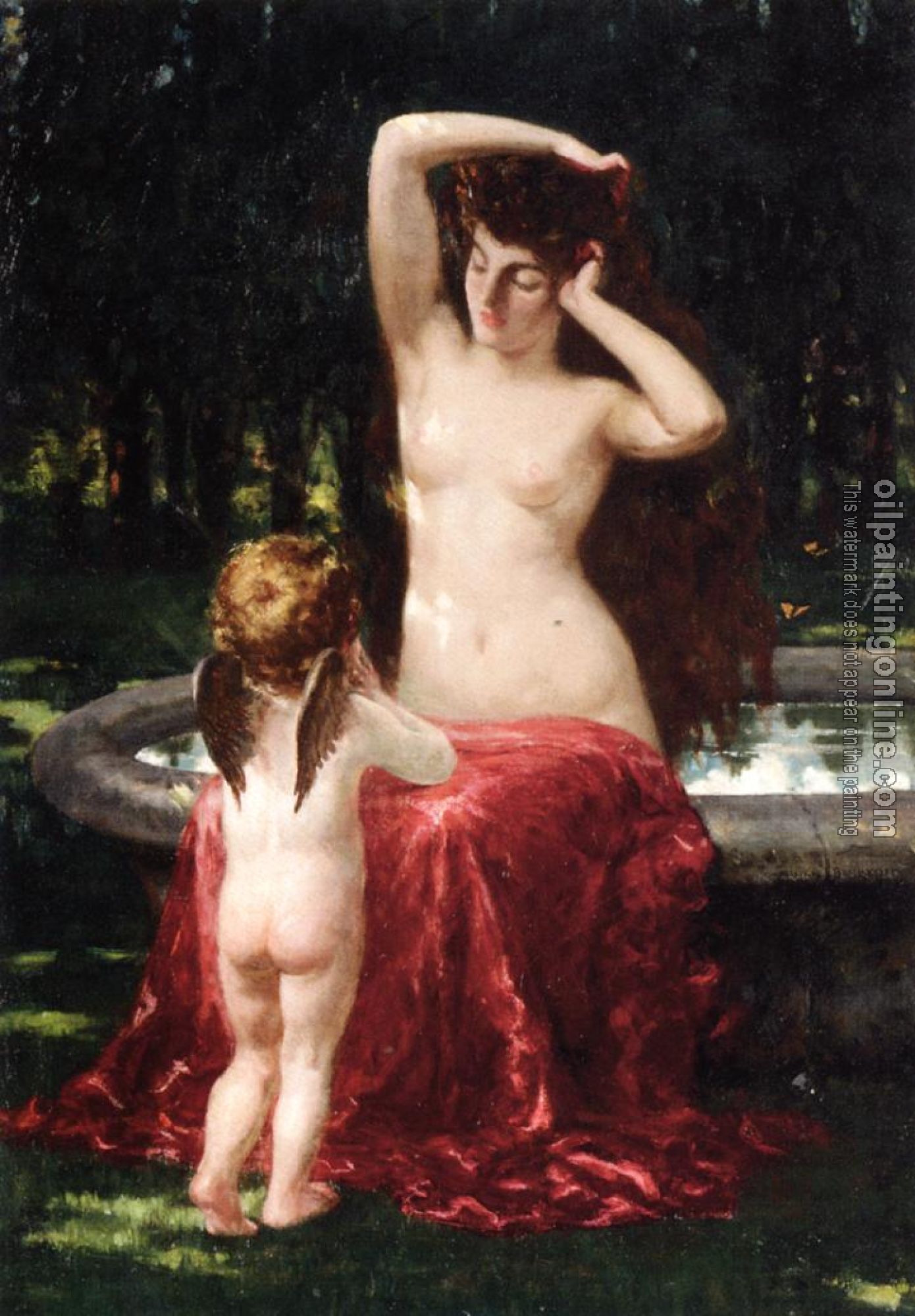 Beckwith, James Carroll - Sylvan Toilette